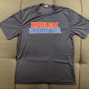 EUC Harlem Globetrotters Short Sleeve Navy Blue T shirt Med